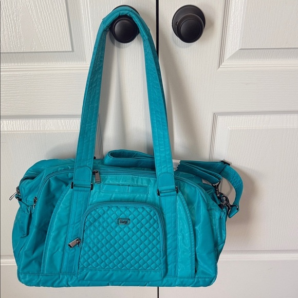 lug Handbags - Lug Propeller Women's Aqua Travel Bag